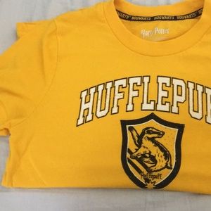 Hufflepuff Harry Potter tee shirt yellow